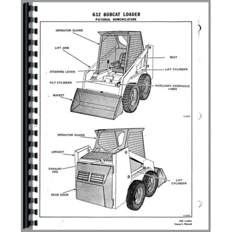 bobcat skid steer specs 632|bobcat 632 service manual free.